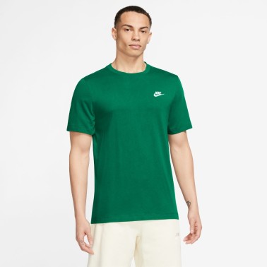 Nike Sportswear Club Πράσινο - Ανδρική Κοντομάνικη Μπλούζα