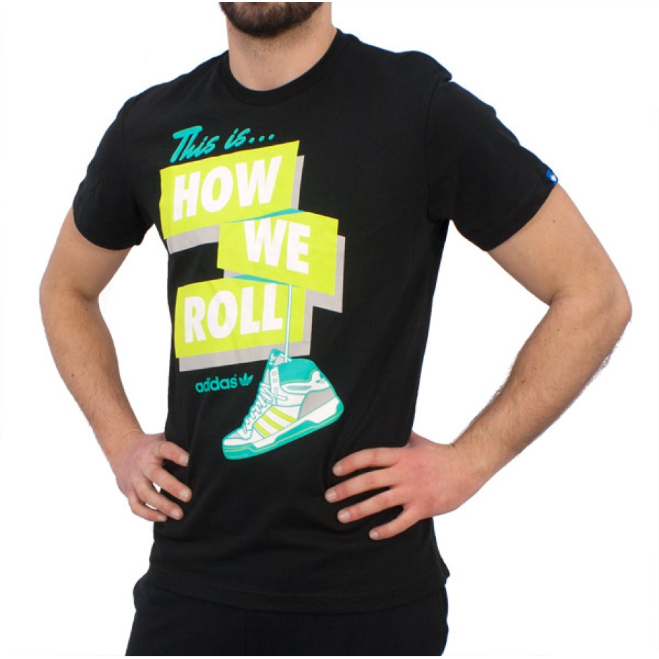 TShirt ADIDAS TYPE TEE Z36497 Μαύρο