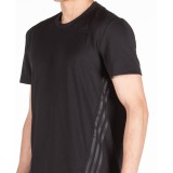 adidas Performance AEROREADY 3-STRIPES T-SHIRT FL4309 Black Image 1