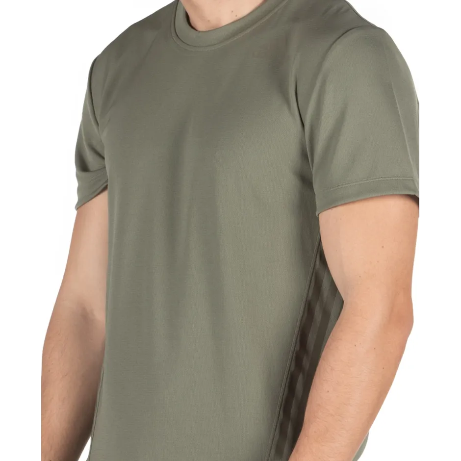adidas Performance AEROREADY 3-STRIPES TEE FL4312 Κhaki