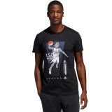 adidas Performance DONOVAN GU TEE FM4761 Black Image 