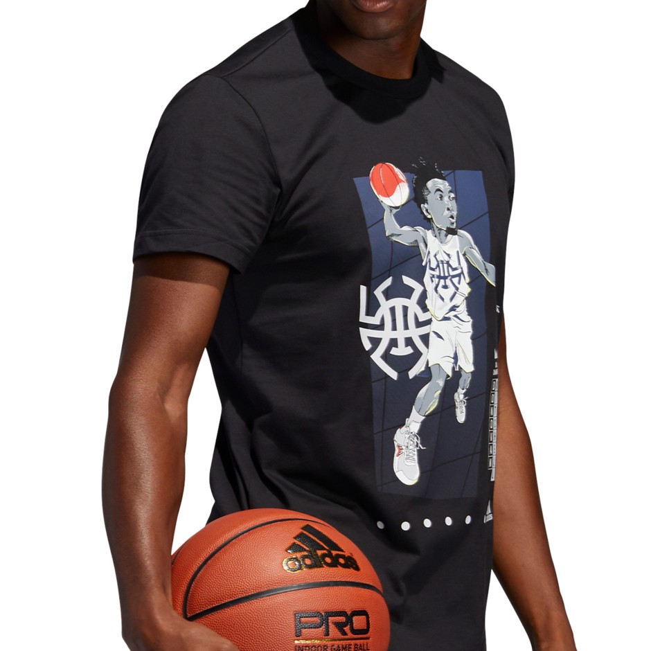 adidas Performance DONOVAN GU TEE FM4761 Black