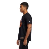 adidas Performance HARDEN GEEK UP KICK TEE GE4118 Black Image 1