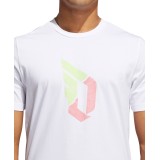 adidas Performance DAME LOGO GE4130 Λευκό Εικόνα 1