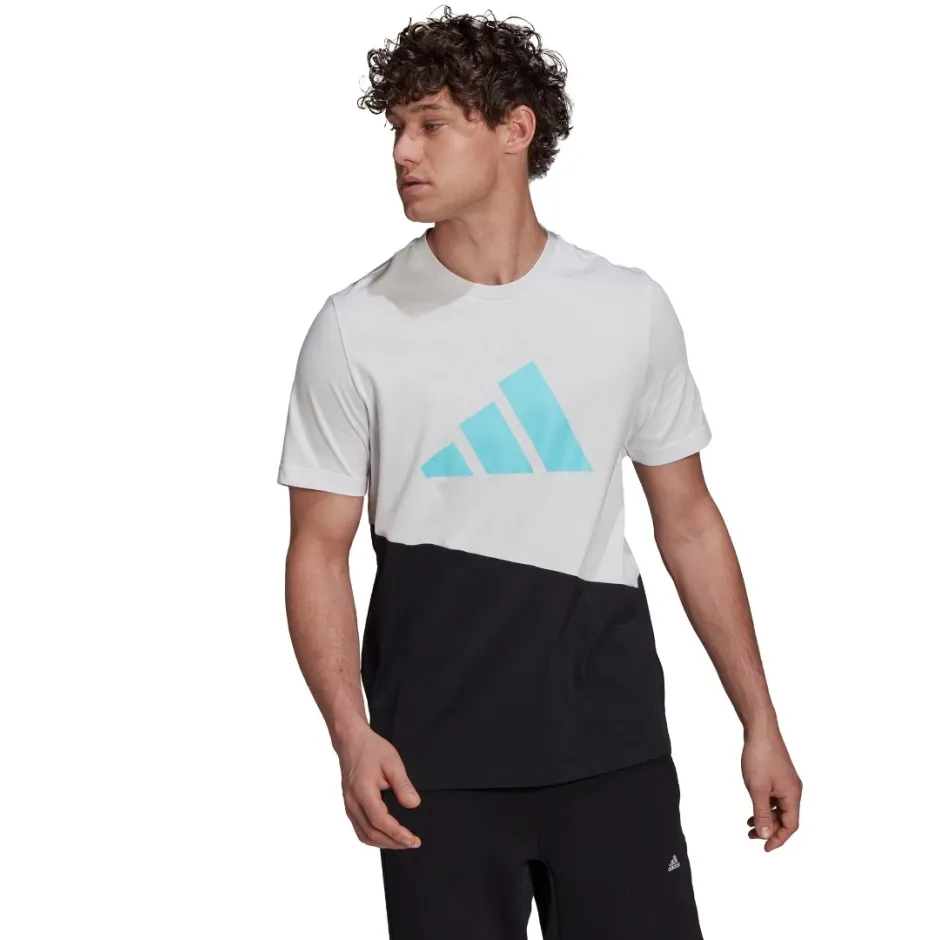 adidas Performance FUTURE BLK TEE GU3637 White-Black