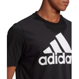 adidas Performance BIG LOGO TEE GK9120 Black Image 1
