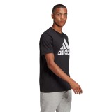 adidas Performance BIG LOGO TEE GK9120 Black Image 3
