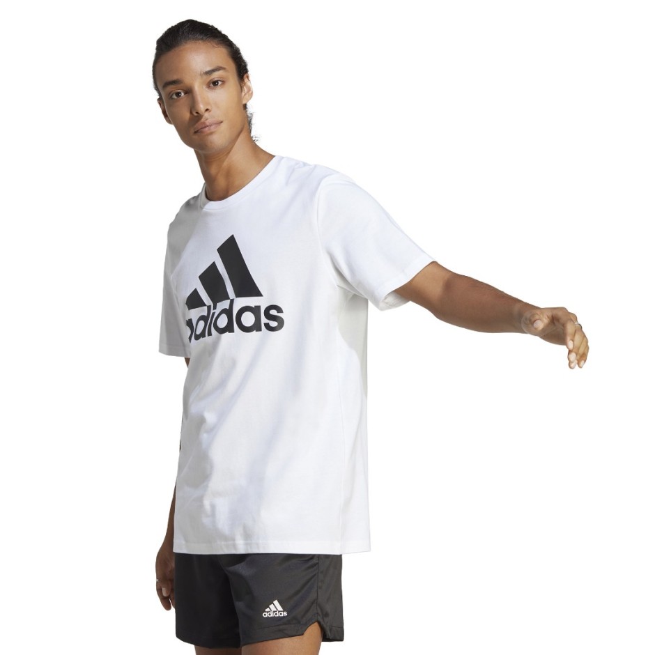 adidas Sportswear ESSENTIALS BIG LOGO TEE Λευκό