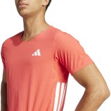 adidas Performance ADIZERO TEE M IX8987 Red Image 2