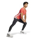 adidas Performance ADIZERO TEE M IX8987 Red Image 3