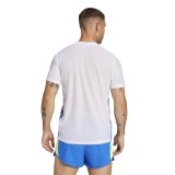 adidas Performance ADIZERO R TEE M JD7316 White Image 0