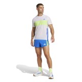 adidas Performance ADIZERO R TEE M JD7316 White Image 4