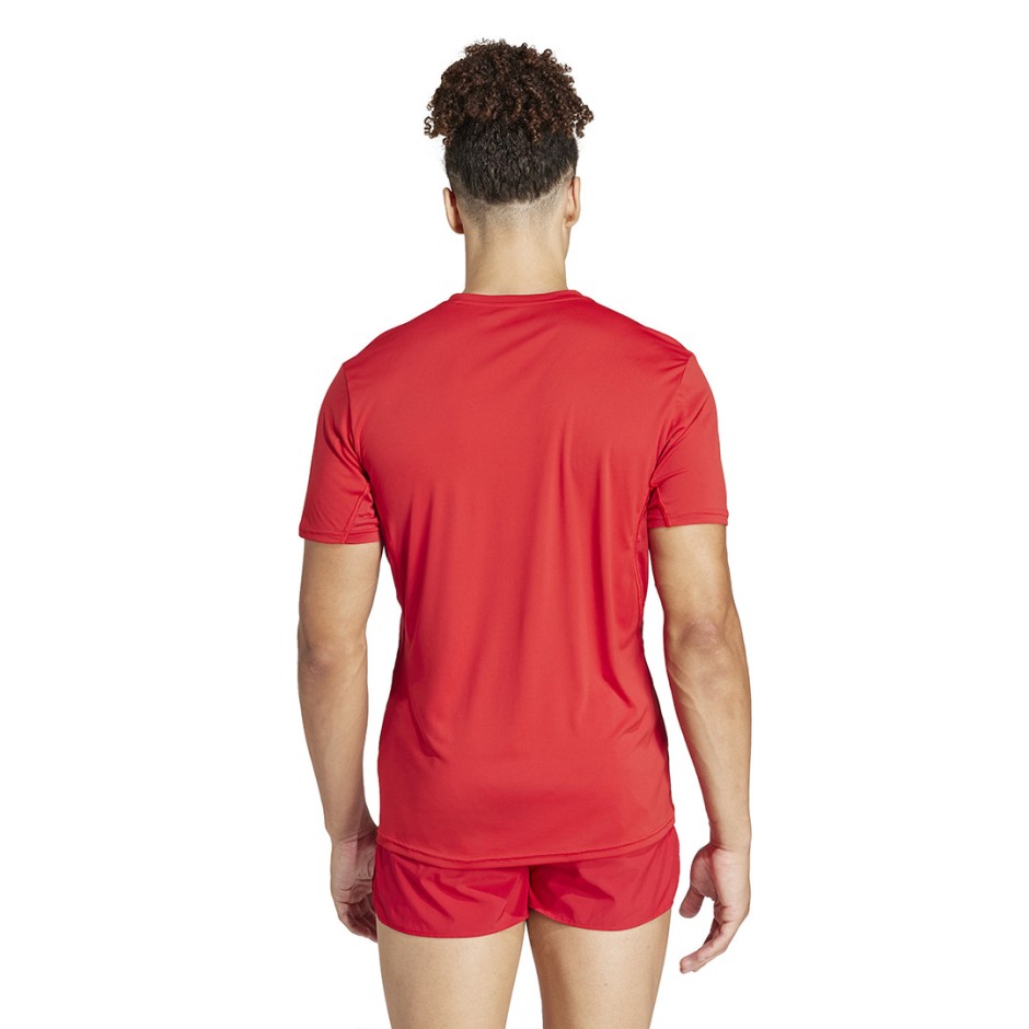 adidas Performance ADIZERO E TEE IT1828 Red