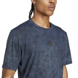 adidas Performance POWER AOP TEE JP3340 Coal Image 2