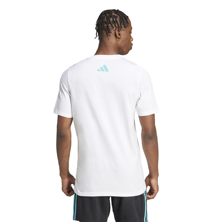 adidas Performance MER DNA GFTEE M JV5456 White