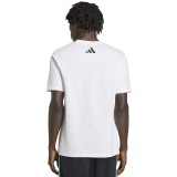 Ανδρική Κοντομάνικη Μπλούζα Λευκή - adidas Performance Mercedes-AMG Petronas Formula One Team DNA Εικόνα 0