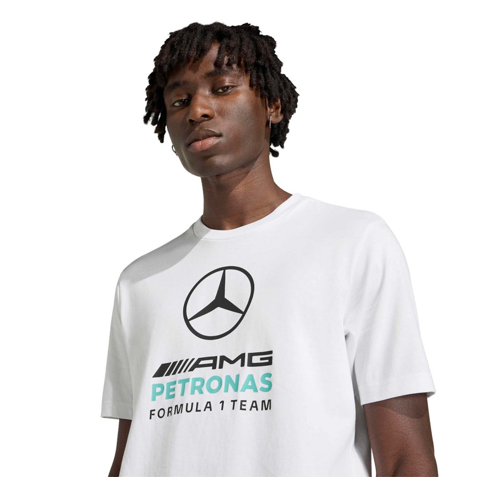 Ανδρική Κοντομάνικη Μπλούζα Λευκή - adidas Performance Mercedes-AMG Petronas Formula One Team DNA
