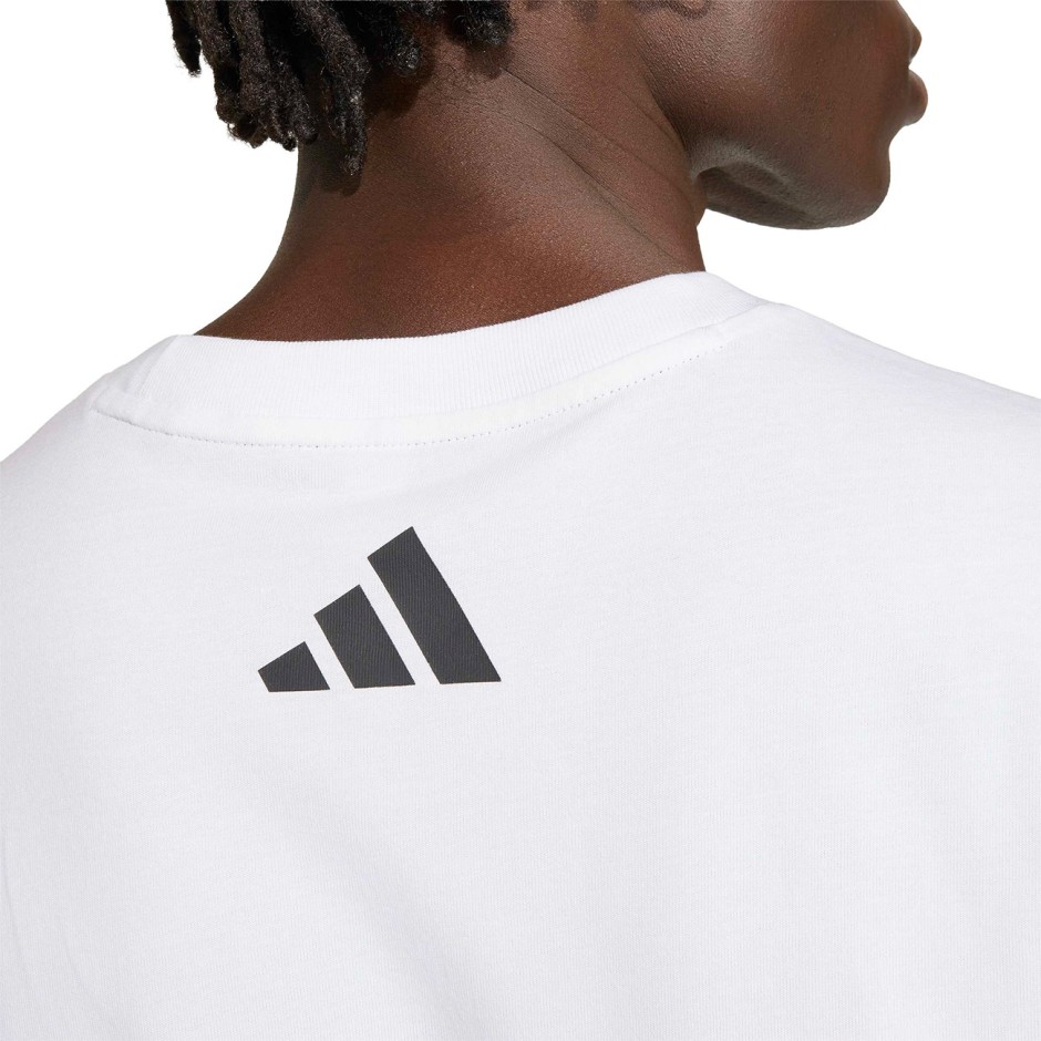 Ανδρική Κοντομάνικη Μπλούζα Λευκή - adidas Performance Mercedes-AMG Petronas Formula One Team DNA