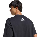 adidas Performance MER DNA GFTEE M KE8163 Black Image 2