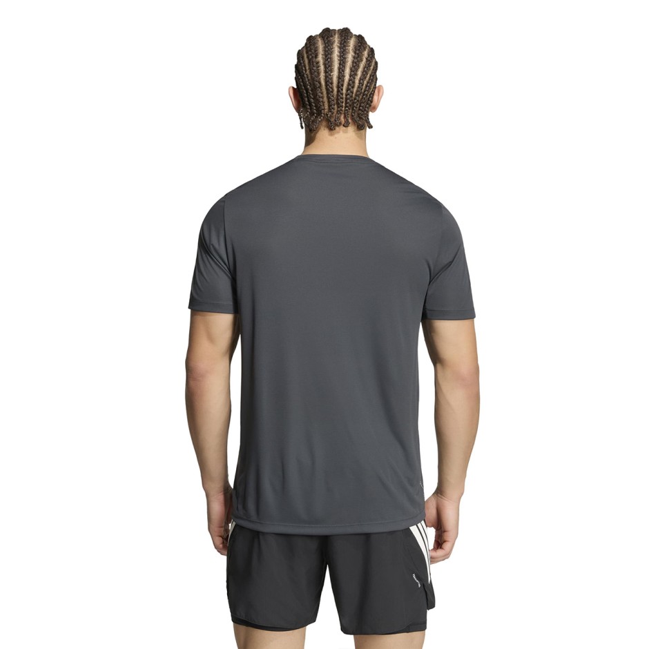 adidas Performance RUN ESS TEE M KG3190 Ανθρακί