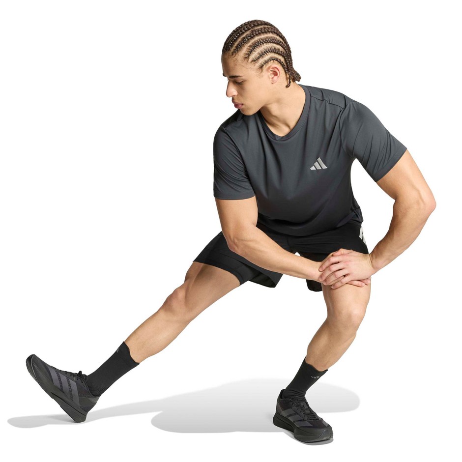 adidas Performance RUN ESS TEE M KG3190 Ανθρακί