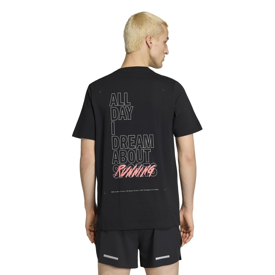 adidas Performance M SLOGAN G T KS2507 Μαύρο