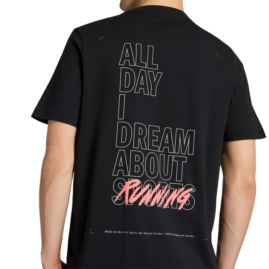 adidas Performance M SLOGAN G T KS2507 Μαύρο
