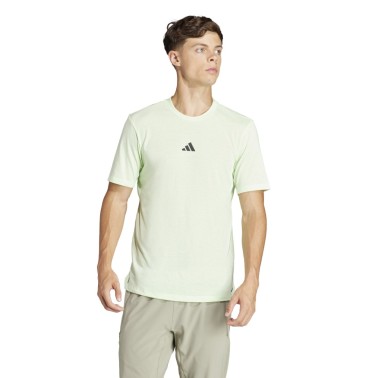 adidas Performance Workout Logo Βεραμάν - Ανδρική Κοντομάνικη Μπλούζα Προπόνησης