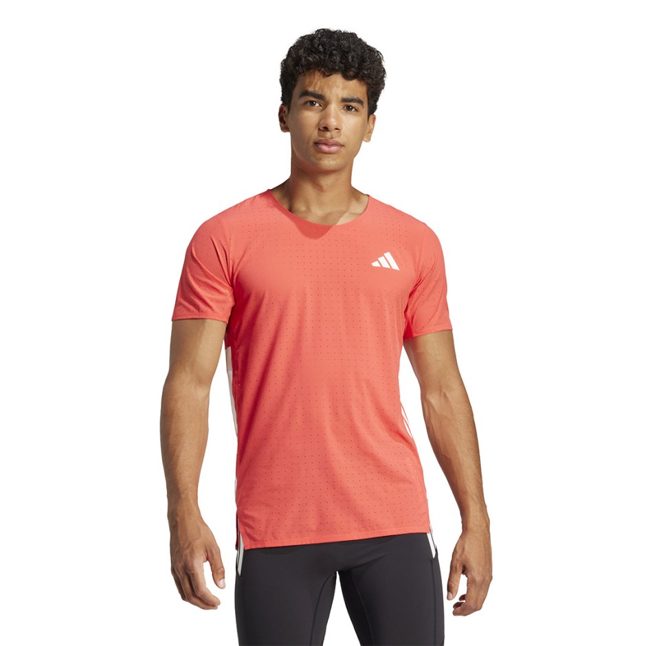 adidas Performance ADIZERO TEE M IX8987 Red