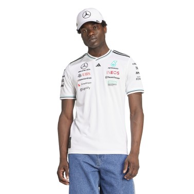 Ανδρική Κοντομάνικη Μπλούζα Λευκή - adidas Performance Mercedes-AMG Petronas Formula One Team Driver