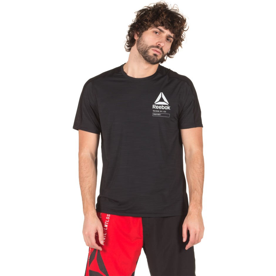 ΕΝΔΥΜΑΤΑ TShirt Reebok Sport ACTIVCHILL GRAPHIC TEE CF3753 Black