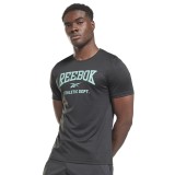 Reebok Sport WOR POLY GRAPHIC SS TEE HI3911 Black Image 