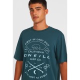 O'NEILL JACK MUIR T-SHIRT 2850300-15060 Petrol Image 1