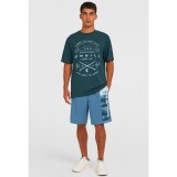 O'NEILL JACK MUIR T-SHIRT 2850300-15060 Petrol Image 2