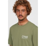 O'NEILL ORIGINAL CALI LOGO T-SHIRT 2850309-16048 OLIVE Image 1