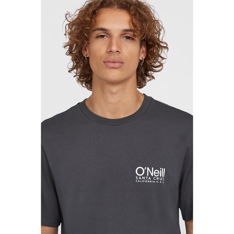 Ανδρική Κοντομάνικη Μπλούζα Ανθρακί - O'Neill Original Cali Logo