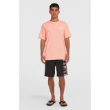 Ανδρική Κοντομάνικη Μπλούζα Σομόν - O'Neill Box Logo Εικόνα 2