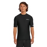 Men's Rash Guard Black - O'Neill Short-Sleeve Skin Image 