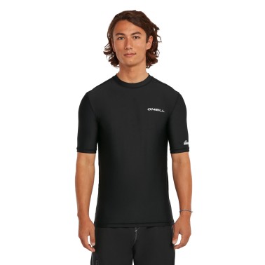 Men's Rash Guard Black - O'Neill Short-Sleeve Skin
