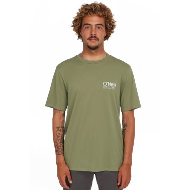 O'NEILL ORIGINAL CALI LOGO T-SHIRT 2850309-16048 OLIVE