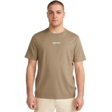 O'NEILL TRVLR SERIES BACK PRINT T-SHIRT 2850245-17026 Beige Image 