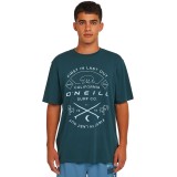 O'NEILL JACK MUIR T-SHIRT 2850300-15060 Petrol Image 