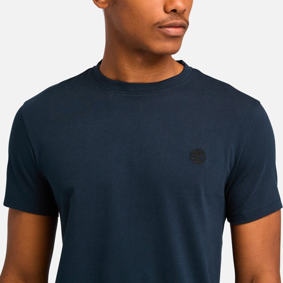 TIMBERLAND DUNSTAN RIVER SHORT SLEEVE TEE TB0A2BPRZ02-Z02 Blue