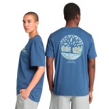 TIMBERLAND ILLUSTRATED TREE TEE TB0A6DG5288-288 Blue Image 0