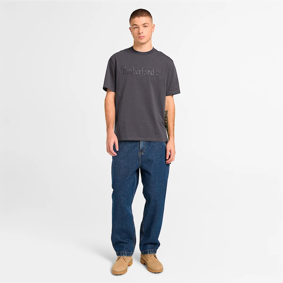 TIMBERLAND HAMPTHON SHORT-SLEEVE TEE TB0A6VPEW08-W08 Black