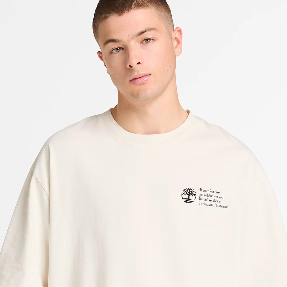 Unisex T-Shirt White - Timberland Archive Boot
