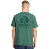 Men's T-Shirt Pine - Timberland Rugged Active Gear Graphic Image 0