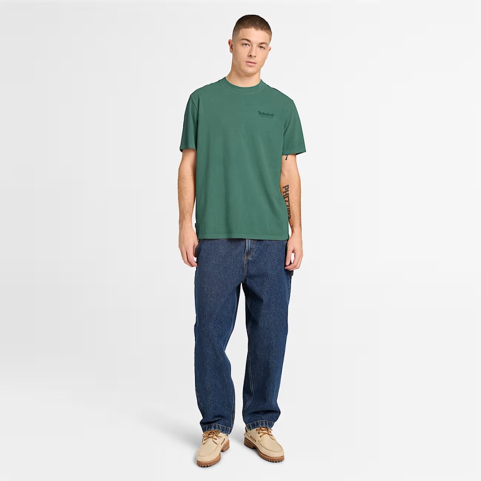 Men's T-Shirt Pine - Timberland Rugged Active Gear Graphic
