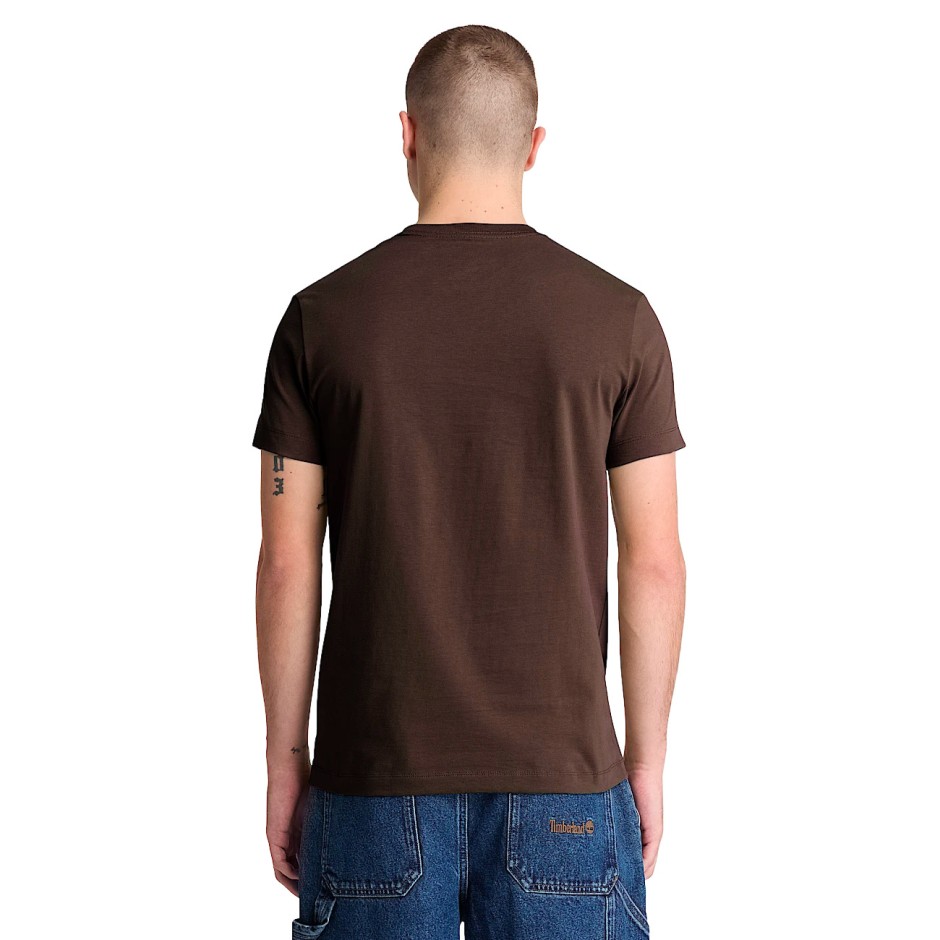 TIMBERLAND DUNSTAN RIVER SHORT-SLEEVE TEE TBC0YHBUC35-C35 Καφέ