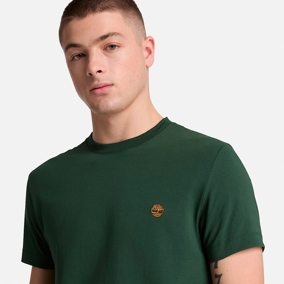 TIMBERLAND DUNSTAN RIVER SHORT-SLEEVE TEE TBC0YHBU398-398 Χακί